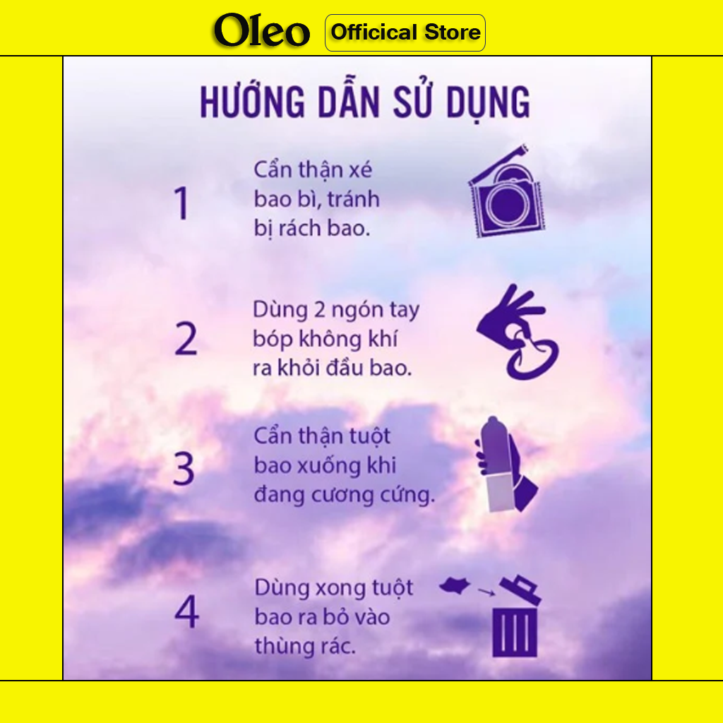 Bao cao su OleoLampo Maxpower 10 bao gân gai kéo dài, nhiều gel tăng cường cảm giác.