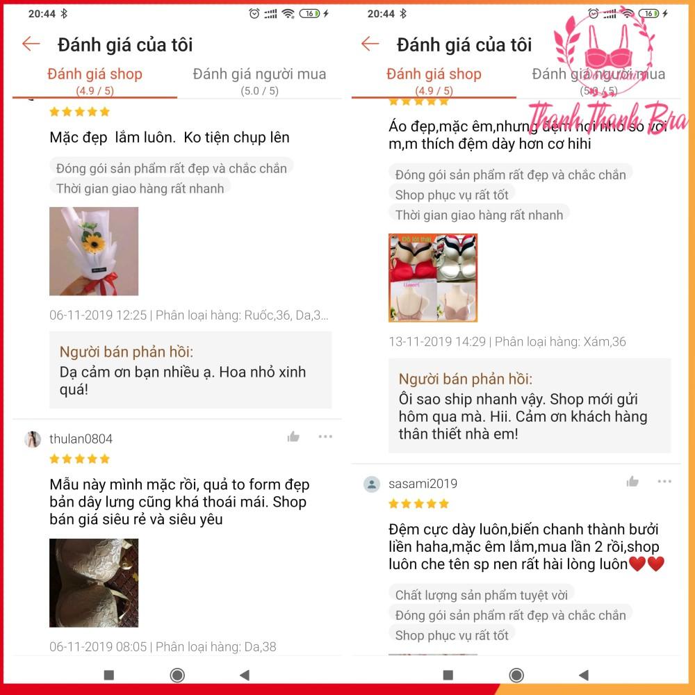 Áo lót nữ thái lan 848 –quả trơn, mút vừa, có gọng, form áo cực đẹp
