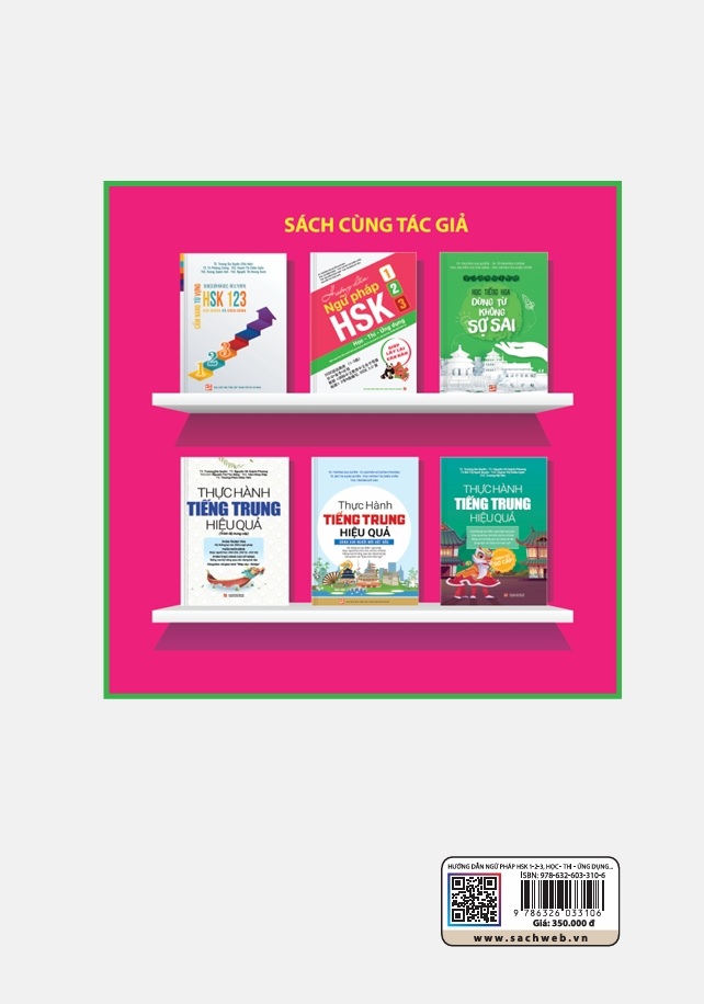 Hướng dẫn ngữ pháp HSK 1-2-3: Học - Thi - Ứng dụng