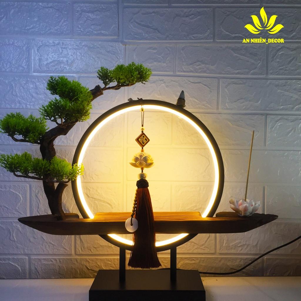 Đèn led vòng kệ câyTặng kèm ĐẦY ĐỦ PHỤ KIỆN - Đèn vòng kệ cây Không Tượng