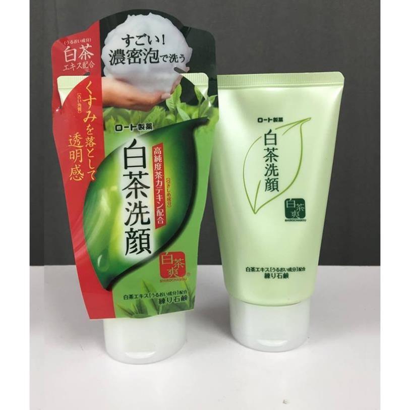 Sữa rửa mặt trà xanh R.ohto Shirochasou Nhật Bản 120g cho da dầu mụn