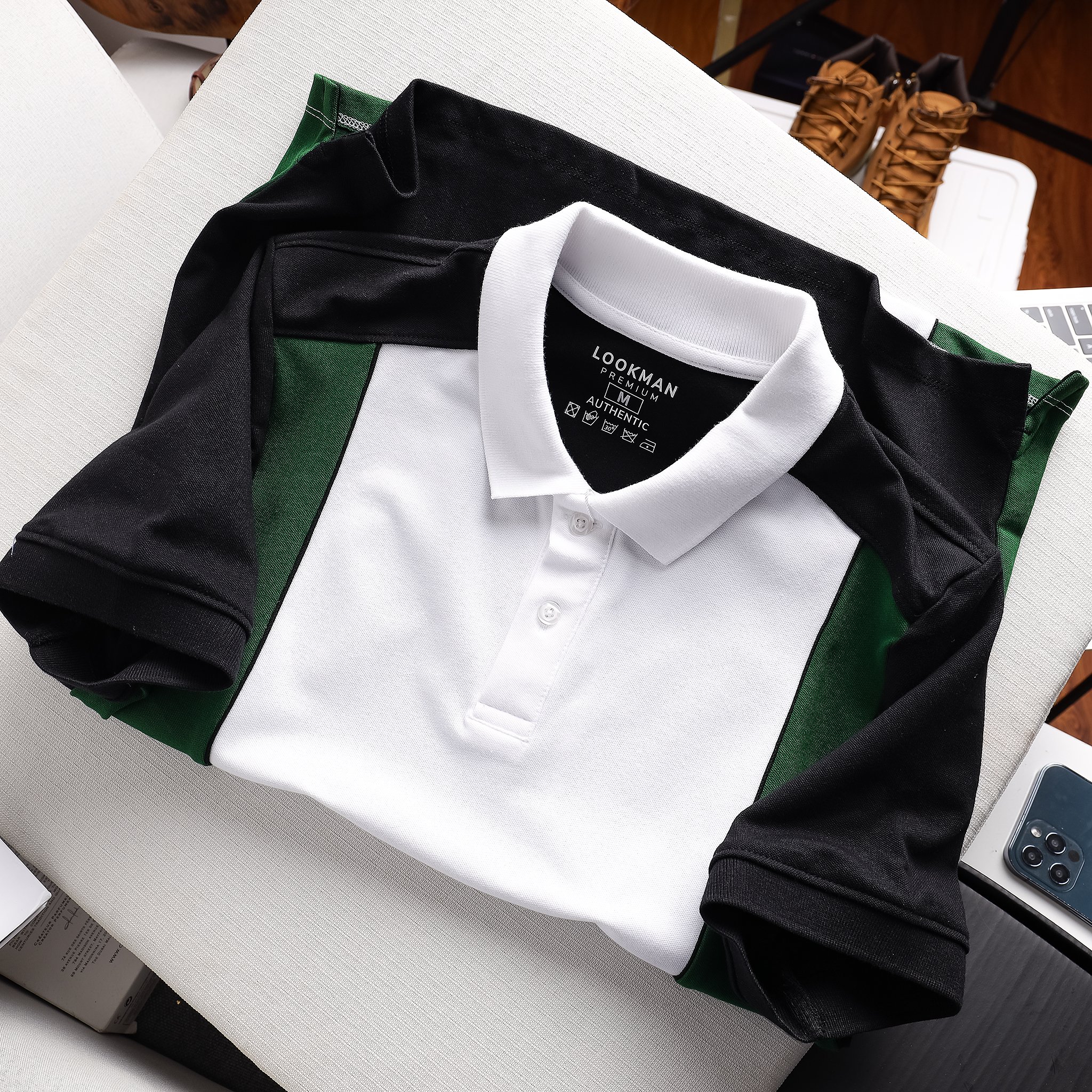 Áo polo nam cao cấp LOOKMAN- POLO LIBER M03