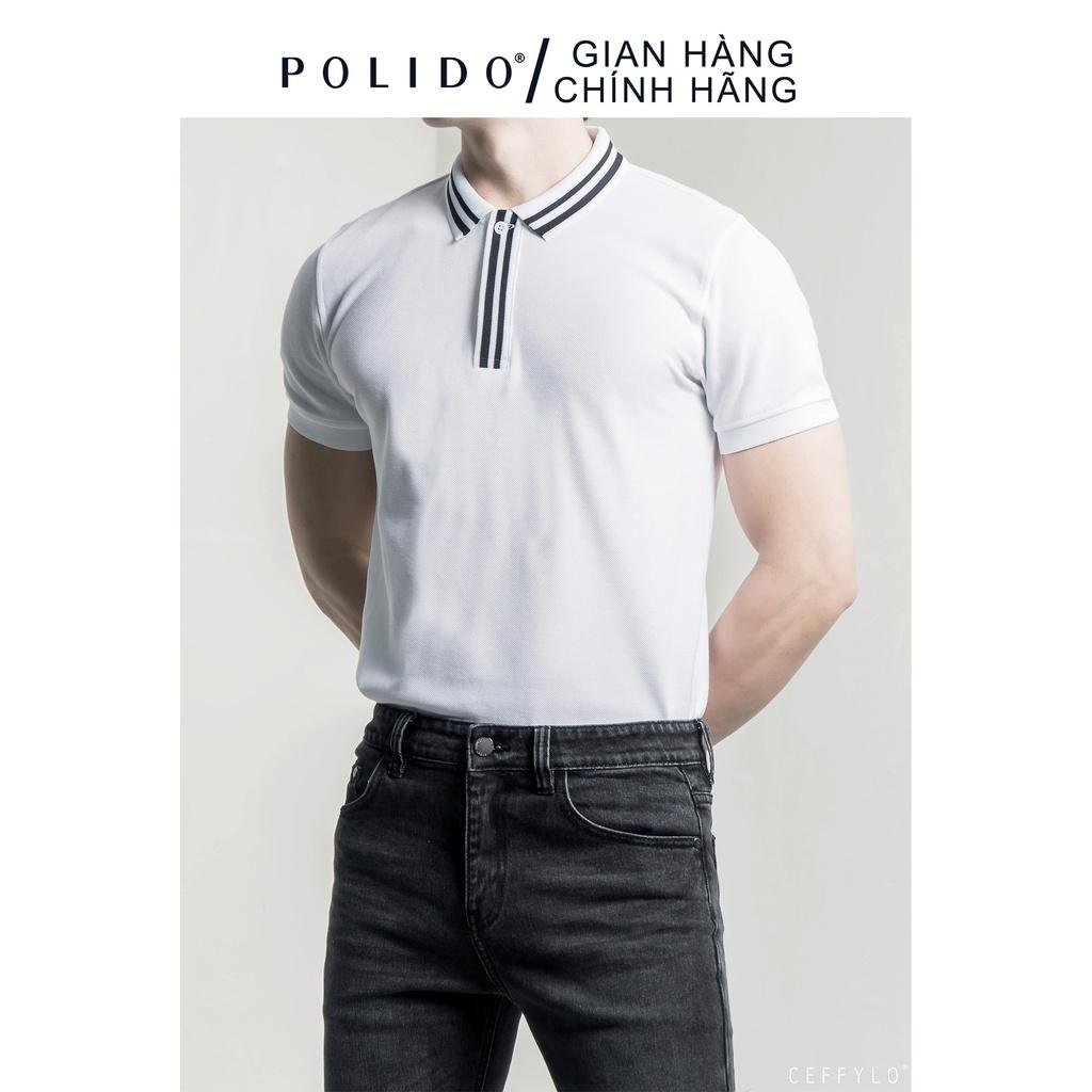Áo Polo Nam Phối Cổ CEFFYLO Lịch Sự, Chuẩn Style