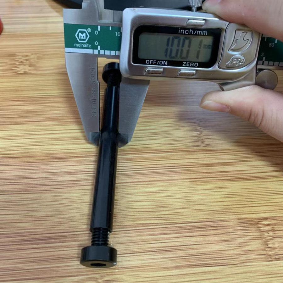 MANTIS10 M10X81 M12X79 Cặp vít bu lông phía trước và cánh tay xoay phía sau cho Kaabo Mantis 10 inch Color: Both