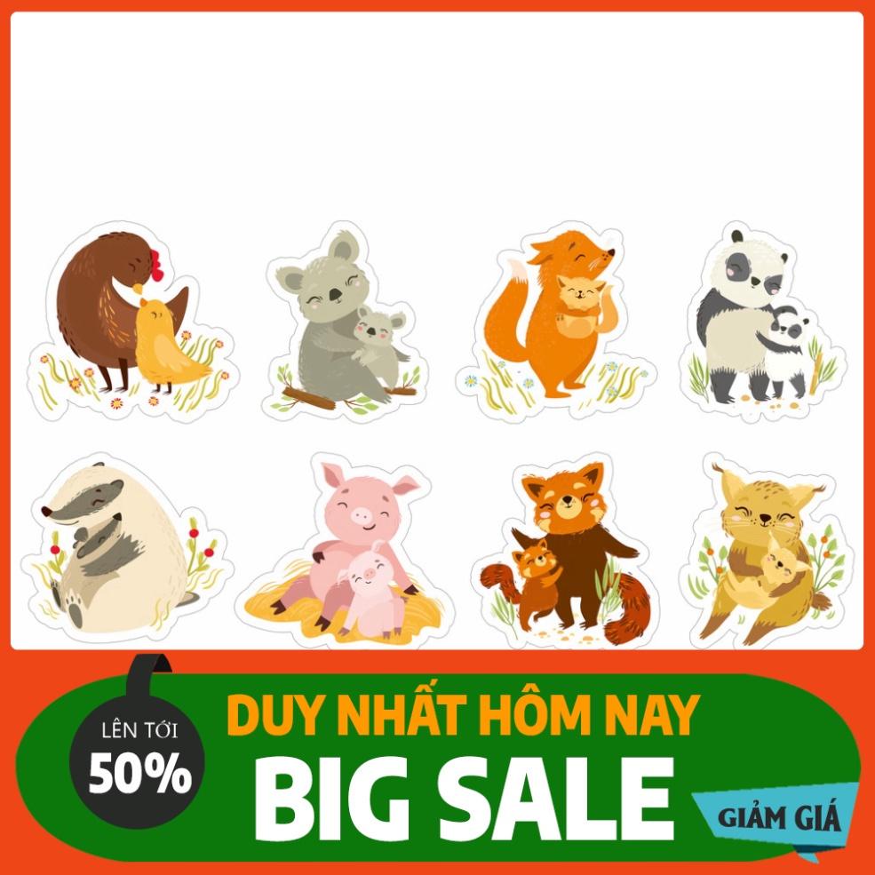 Combo 10 sheet sticker dán đồ chơi cực xinh xắn, phù hợp cho sổ tay, laptop, mũ bảo hiểm và vali.