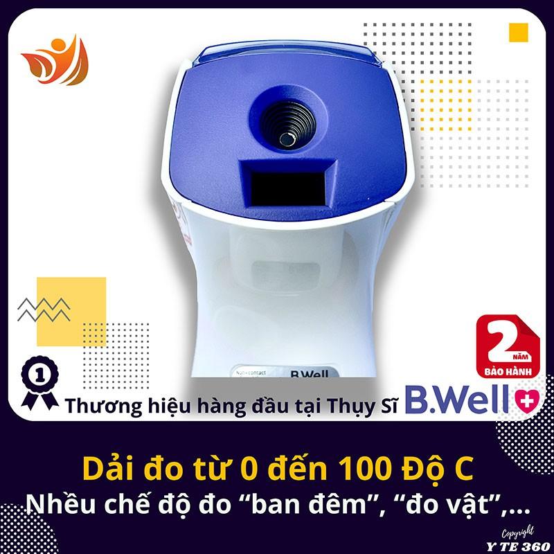 Nhiệt kế Điện Tử Hồng Ngoại Đo Trán B Well WF 5000 | Sản Xuất Tại Thụy Sĩ