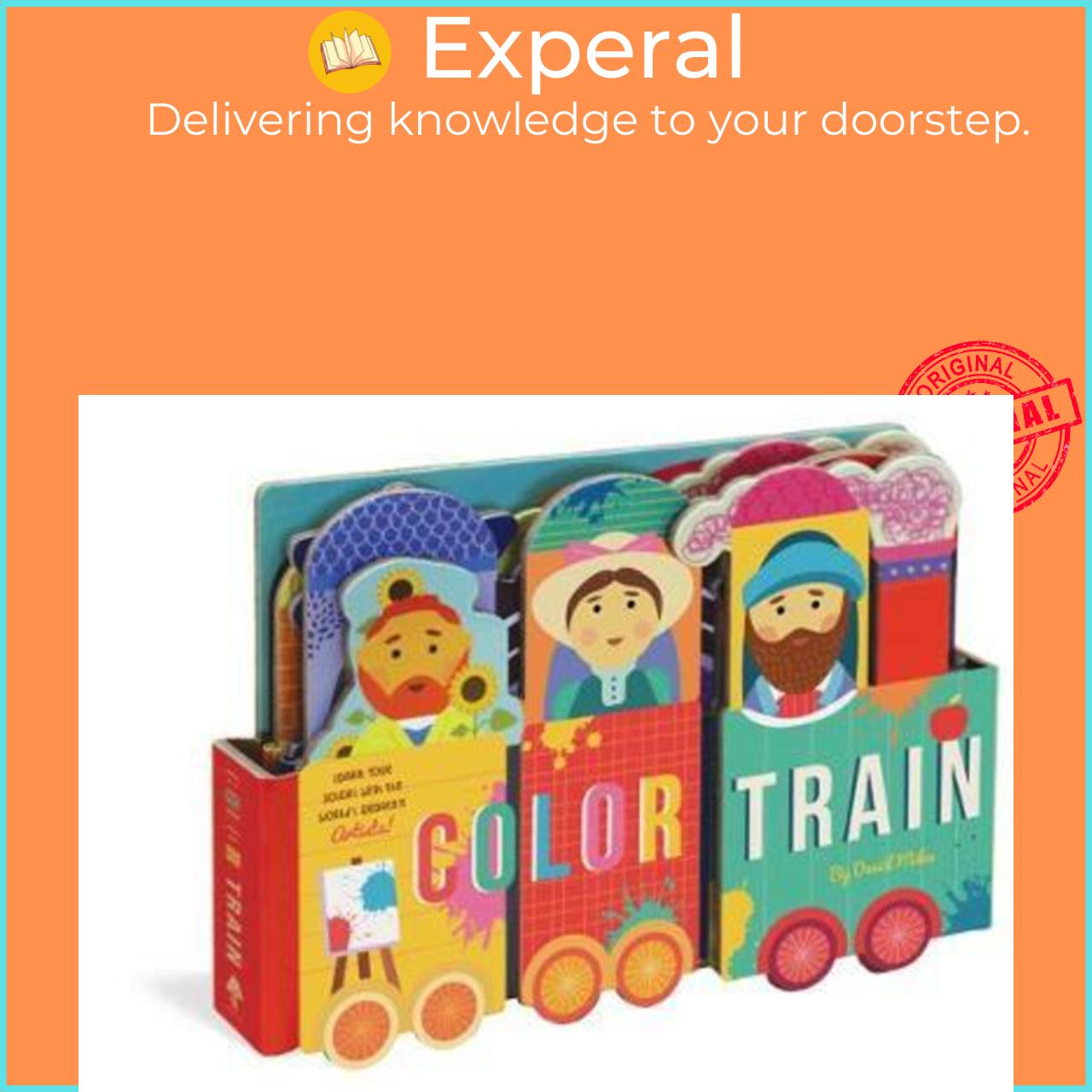 Sách - Color Train by David W Miles David W. Miles