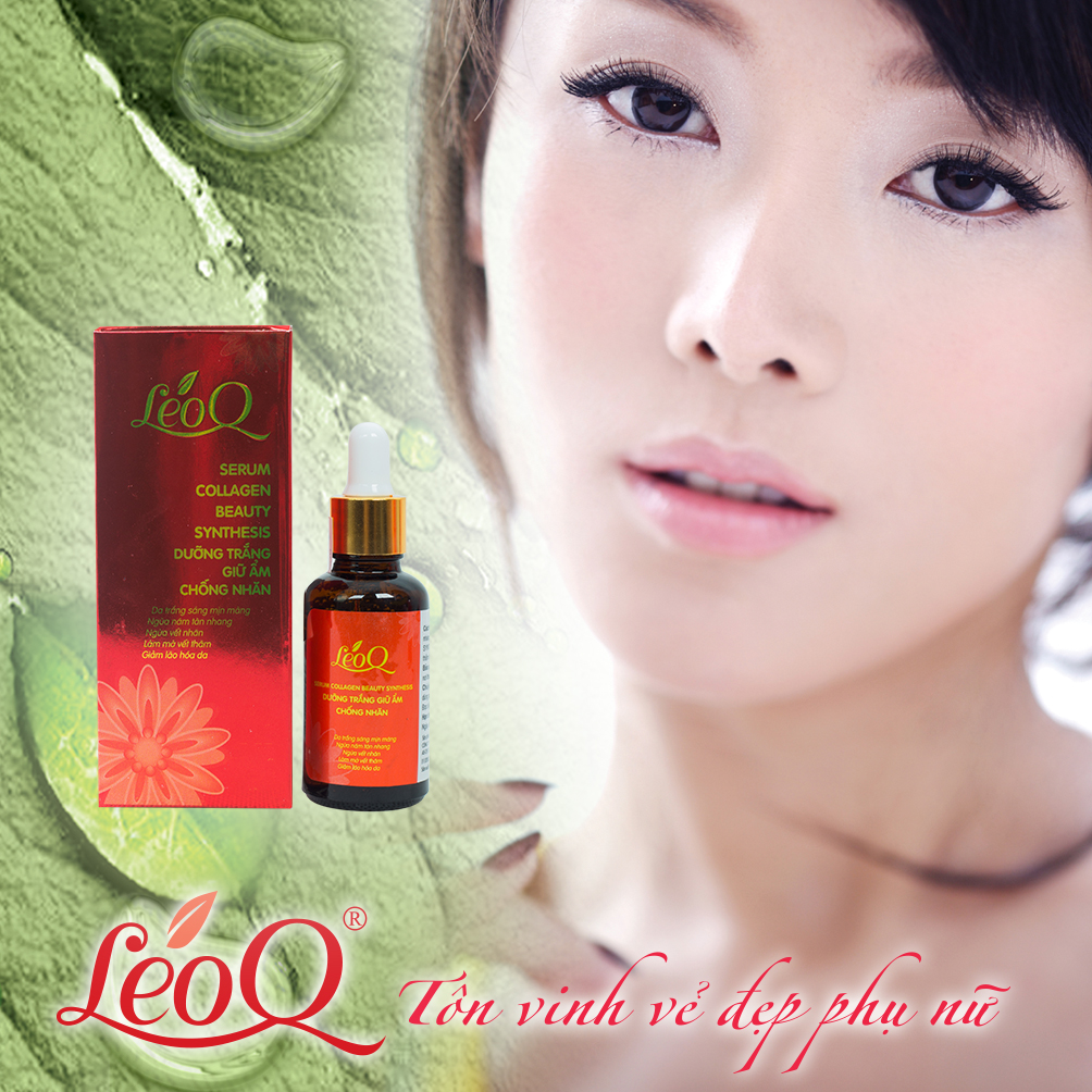 Serum Dưỡng trắng giữ ẩm, giúp giảm nhăn 30ml LeoQ