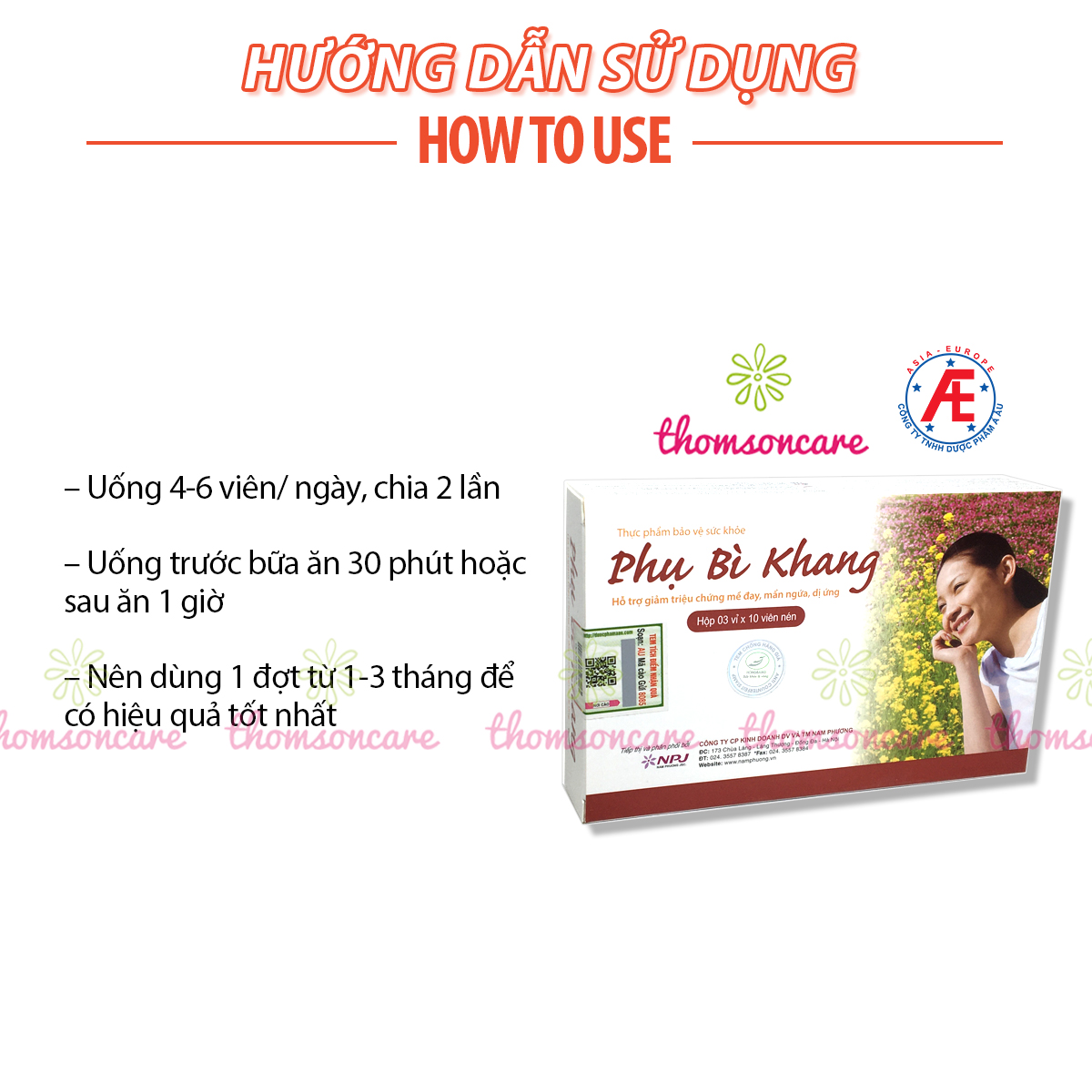 Phụ Bì Khang - Hỗ trợ giảm mề đay, mẩn ngứa, dị ứng từ thảo dược - Giúp thanh nhiệt, mát gan