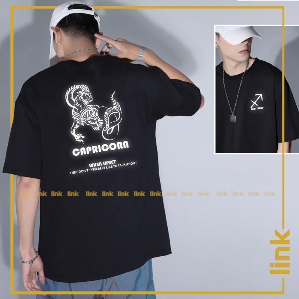Áo phản quang bạc Cung Ma Kết - Cung Hoàng Đạo tay lỡ unisex