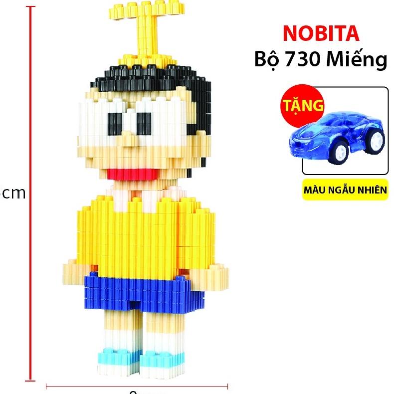Đồ chơi Doremon, xếp hình cho bé, ghép hình 3d trọn bộ nhân vật truyện doremon