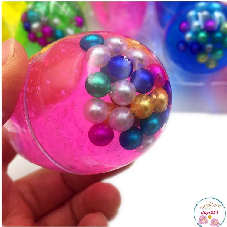 Slime trứng charm hoa quả, Slam charm dải ngân hà charm kim tuyến thuỷ tinh ng0c trai