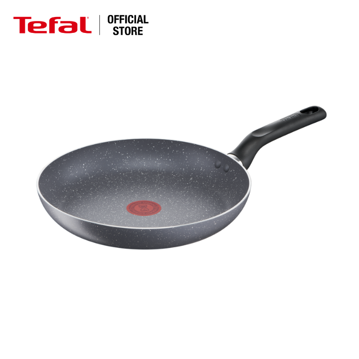 Bộ 2 chảo chiên chống dính vân đá Tefal Natura dùng cho bếp ga và hồng ngoại - Hàng chính hãng