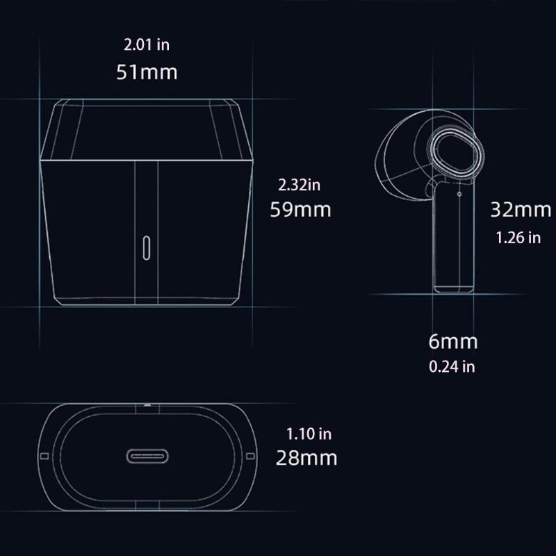 Cảm Ứng Không Dây Tai Nghe Nhét Tai 5.0 Hai Tai Thảo Luận Thể Thao Điện Tử Stereo Tai Nghe Dành Cho Điện Thoại Máy Tính Laptop Adapter Usb Cao Cấp