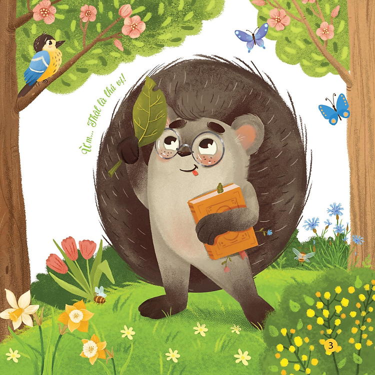 Truyện kể bốn mùa - Nhím con ham học hỏi