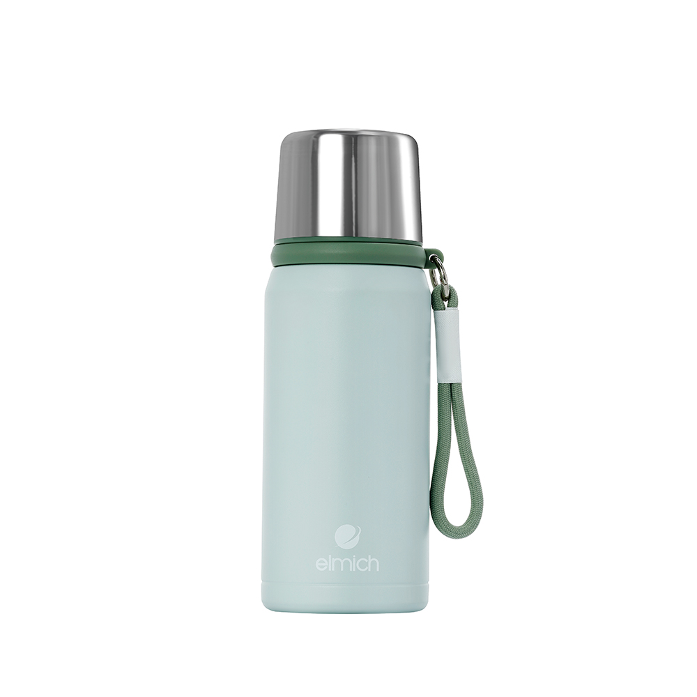 Bình giữ nhiệt inox 304 Elmich EL8358 dung tích 550ml, Hàng chính hãng, nắp dùng làm cốc - JoyMall