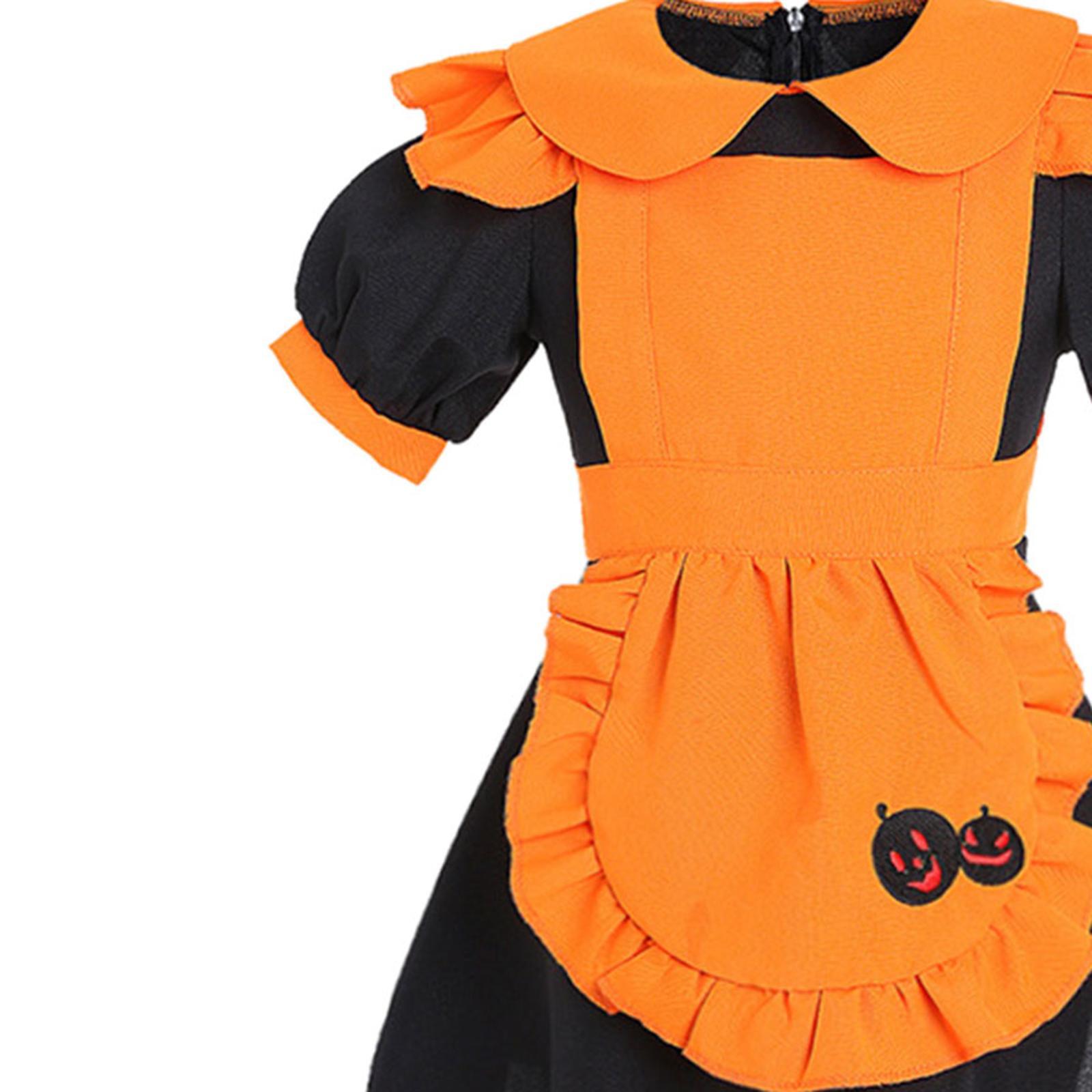 Halloween Costume Set for Kids Girls Cosplay Costume Decoration for Carnival