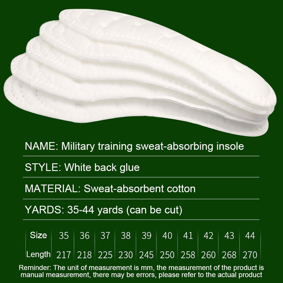 Set 5 Cặp Đế Lót Giày Cotton Mềm Mại Thấm Hút Mồ Hôi Chống Trượt Thoáng Khí Dành Cho Nam Nữ