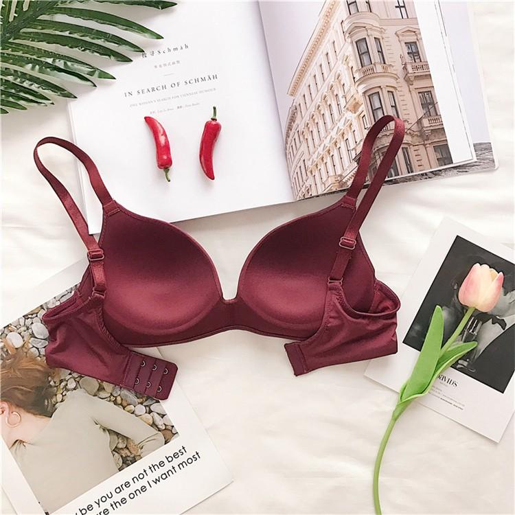Áo lót nữ ️️ Áo chip su đúc trơn - Áo ngực không gọng xuất Nhật đệm mỏng chống ung thư A/S001
