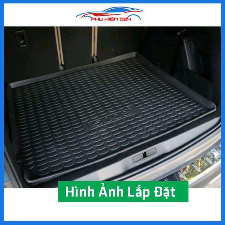 Thảm nhựa lót cốp Peugeot 5008 2016-2017-2018-2019-2020-2021-2022 nhựa dẻo dày dặn đàn hồi tốt