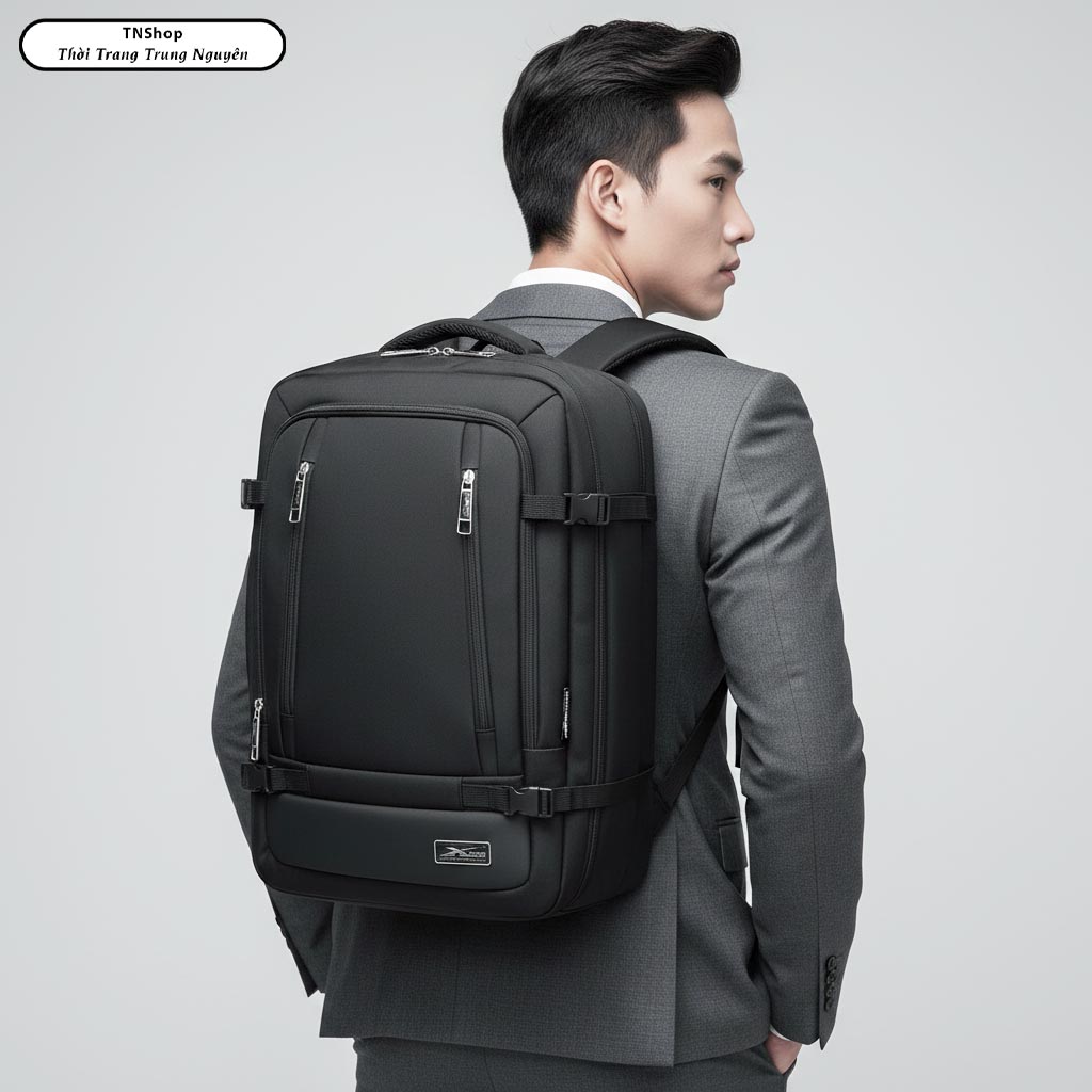 Balo Du Lịch Cỡ Lớn Xbags Leader Pro XB2010 - Balo Laptop 17 Inch Chống Sốc, Ngăn Chứa Quần Áo Rộng Rãi, Vải Chống Nước Cao Cấp