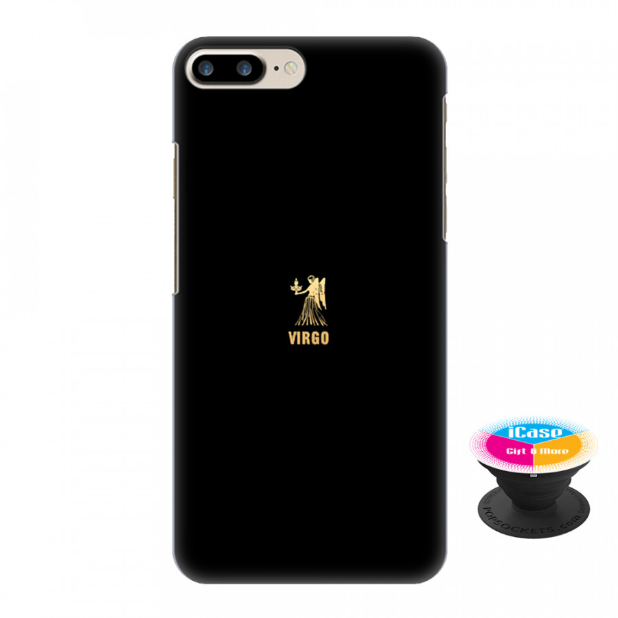 Ốp lưng nhựa dẻo dành cho iPhone 8 Plus in hình Vigro - Tặng Popsocket in logo iCase - Hàng Chính Hãng