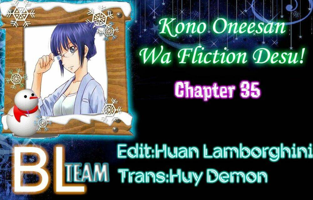 kono oneesan wa fliction desu!? chapter 35 1