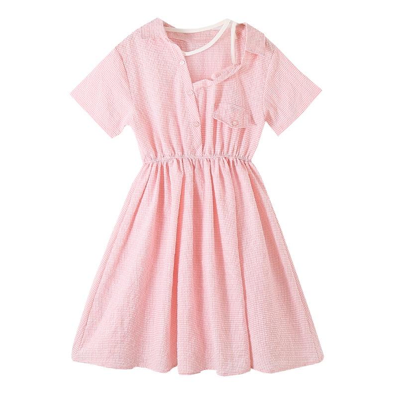 VL1 Size 140-160 (20-35kg) Váy Đầm bé gái (Đầm suông chữ A) Quần áo trẻ em hàng quảng châu