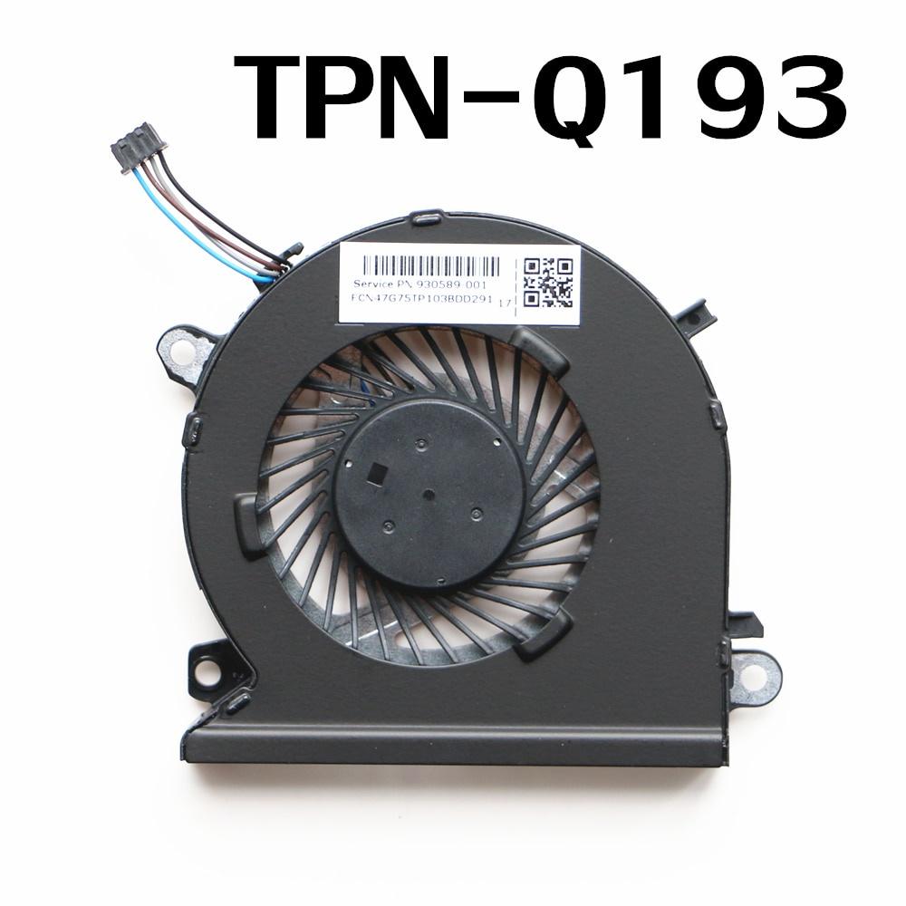 Laptop CPU COOLING FAN for HP Probook TPN-Q193 15-CB075TX 15-CB095TX 15-CB010TX 15-CB045wm 15-CB071nr 15-CB085ng CPU Cooling Fan