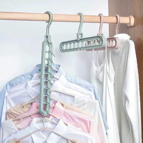 Combo 10 Móc Treo Quần Áo Đa Năng
