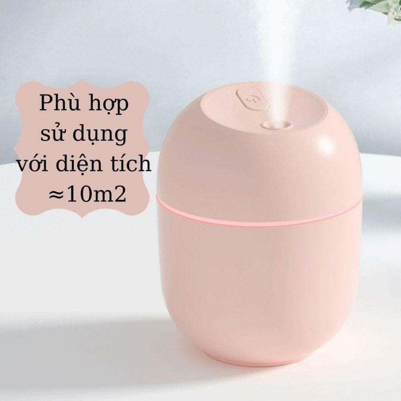 Máy Xông Tinh Dầu Mini 220ml Phun Sương Tán tinh dầu có chế độ tự ngắt đuỗi muỗi