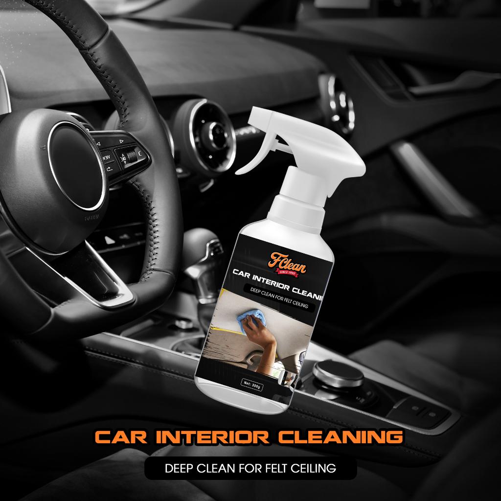 Chai xịt tẩy nội thất bọc nỉ ô tô, ghế sofa nỉ, ghế ô tô, trần bọc nỉ văn phòng F CLEAN chuyên dụng