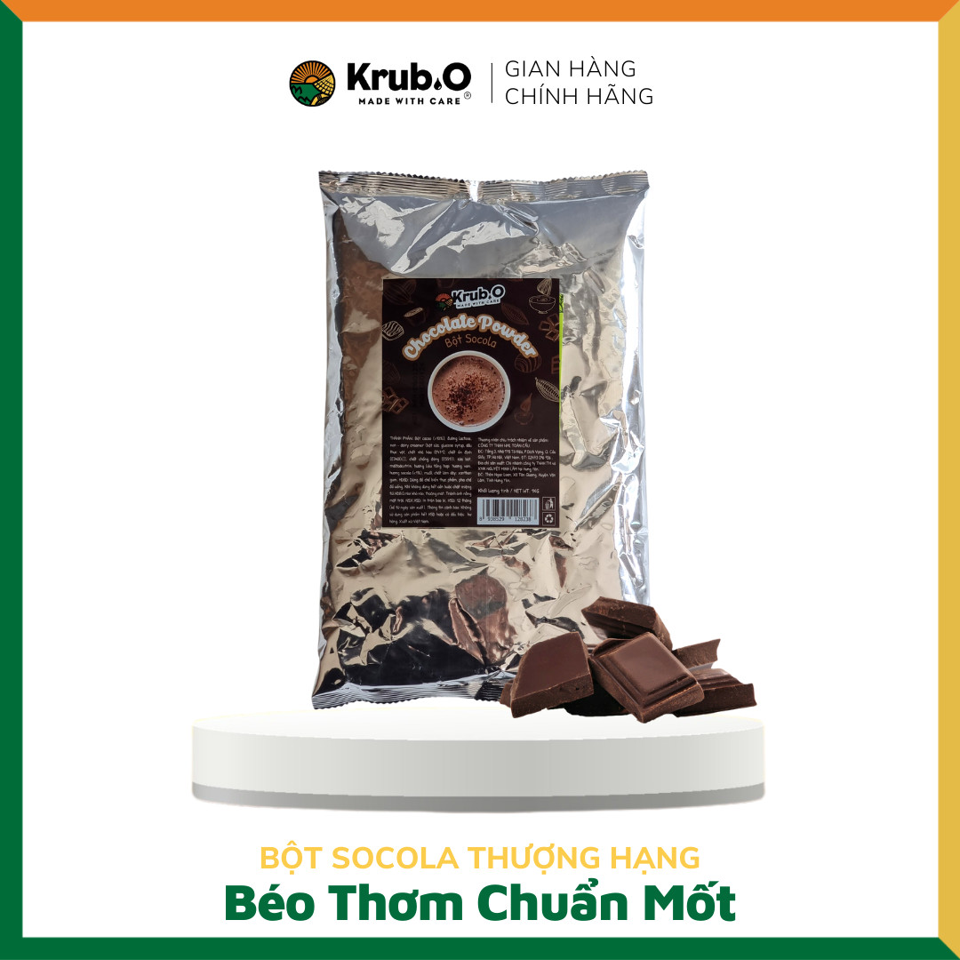 Bột Socola Krub.O Gói 1kg