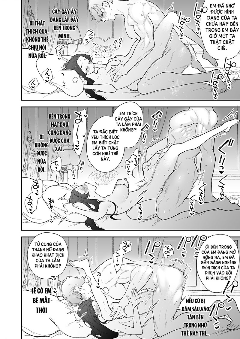 [21+] thánh nữ không thể khước từ tình yêu cháy bỏng của chàng hiệp sĩ trẻ tuổi chapter 1.2 4