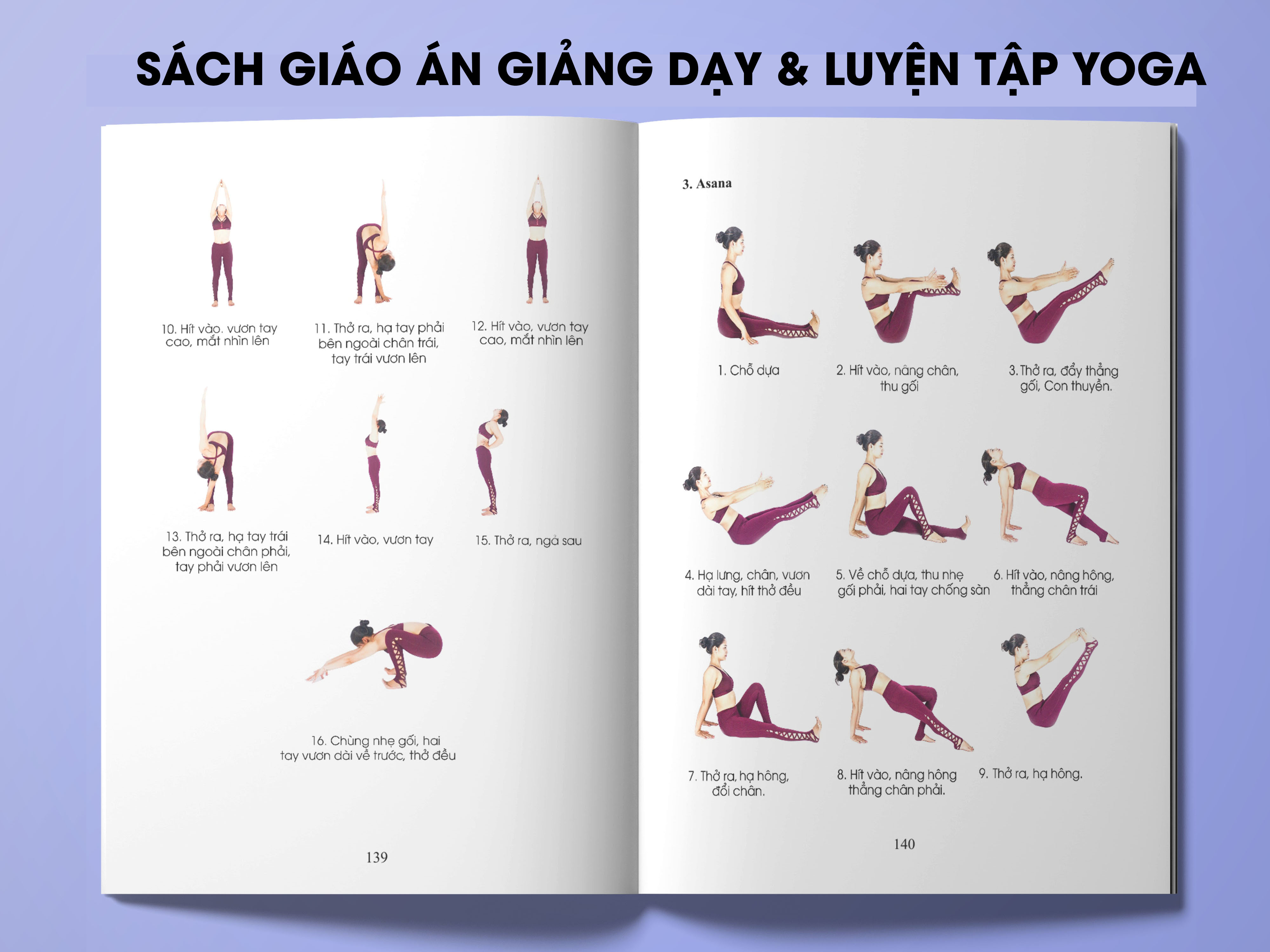 Bộ sách dành cho Giáo viên Yoga cơ bản: Giáo án giảng dạy & luyện tập Yoga + Những bài dẫn thiền hay dành cho giáo viên Yoga