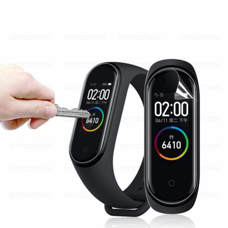 For Set 1/3/5 miếng dán cường lực dành cho vòng tay thông minh Xiaomi Mi Band 4