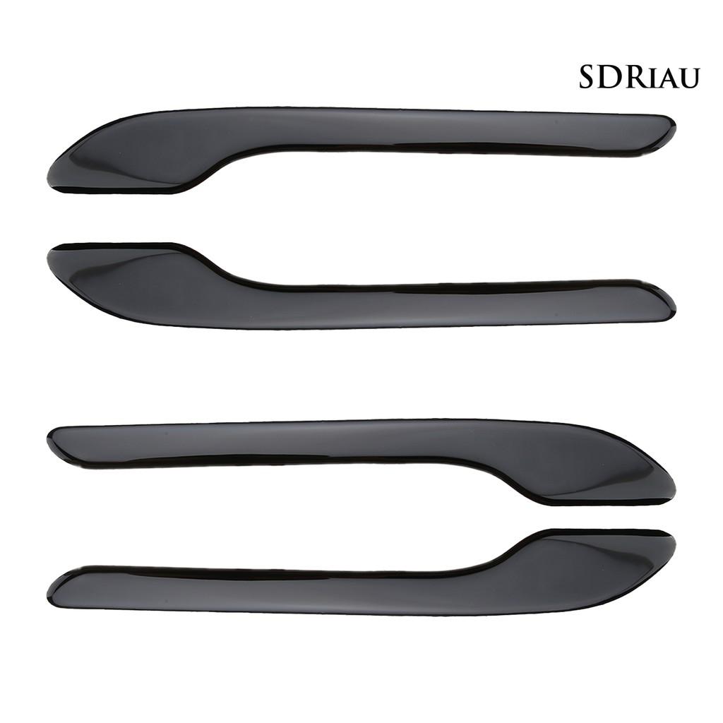 Bộ 4 Miếng Dán Sợi Carbon Chống Trầy Cho Tay Nắm Cửa Xe Tesla Model 3