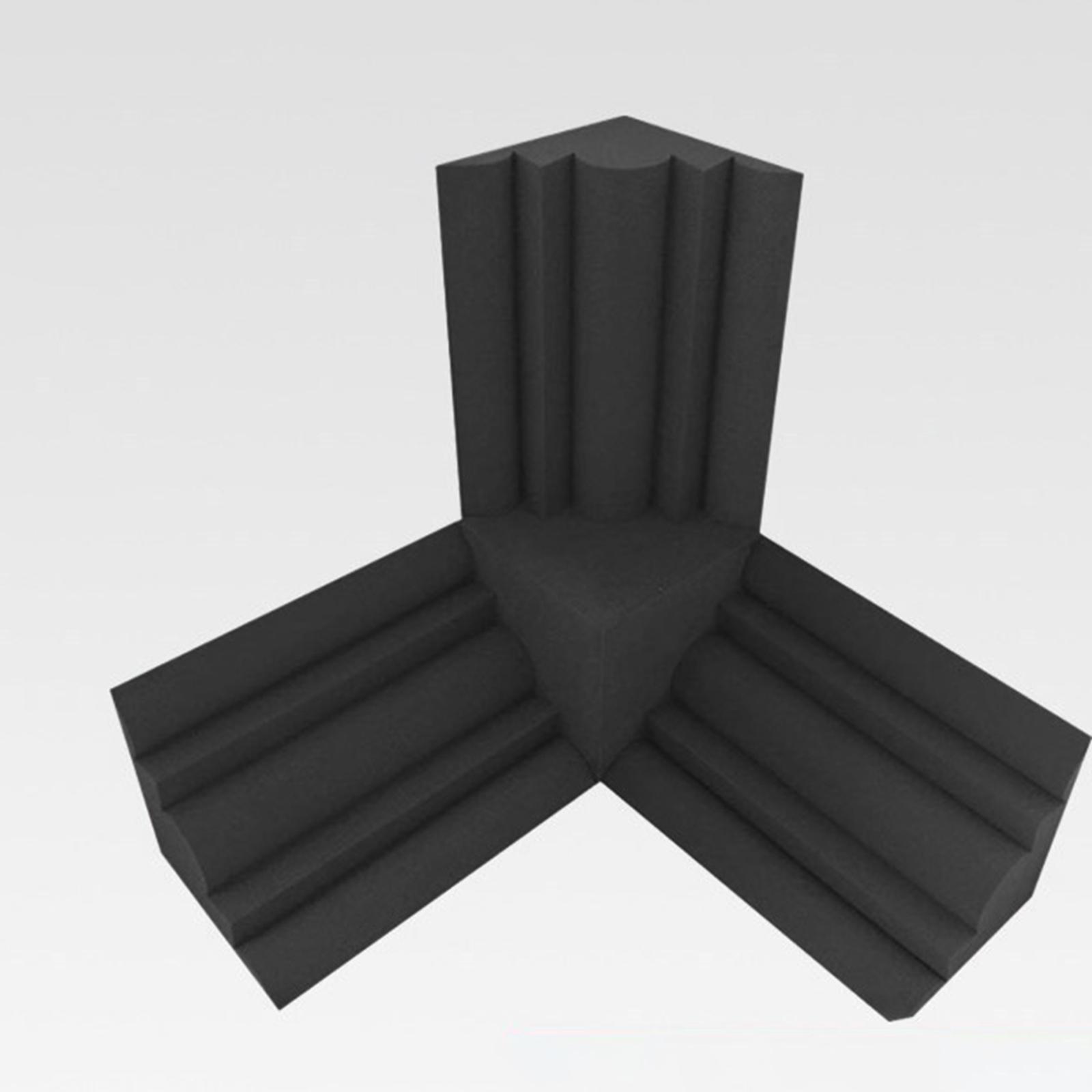 Studio Acoustic Bass Foam Soundproofing Corner Sound Absorbing Foam for Home