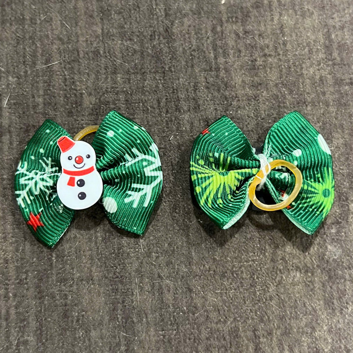 NƠ KẸP TÓC CÀI TÓC BUỘC TÓC GIÁNG SINH NOEL DỄ THƯƠNG MÃ 19 XINH XẮN CHO THÚ CƯNG CHÓ MÈO