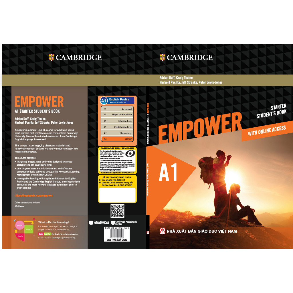 Sách - Empower A1 Starter Student’s Book with Online Access (DN)