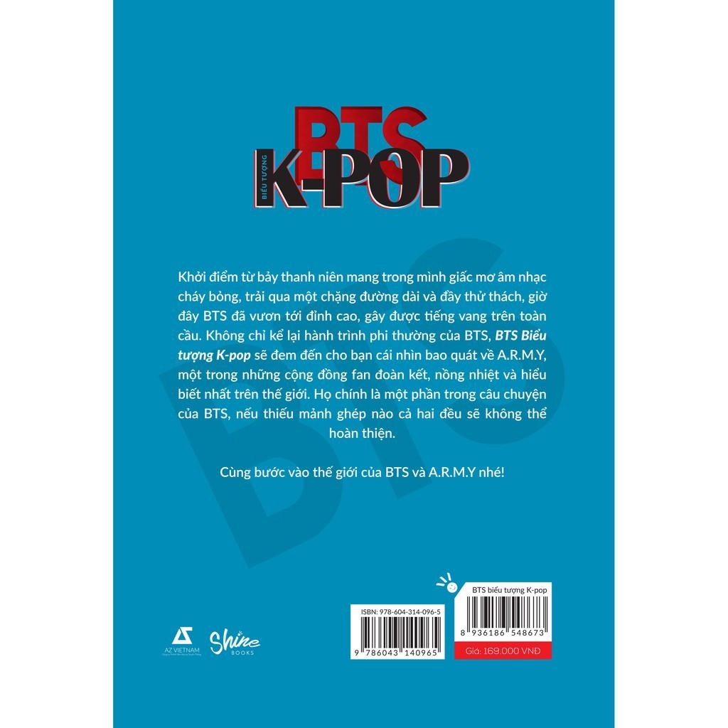 Sách  BTS Biểu Tượng Kpop ( Tặng 1 Postcard Nhựa In Hai Mặt ) - Skybooks - BẢN QUYỀN