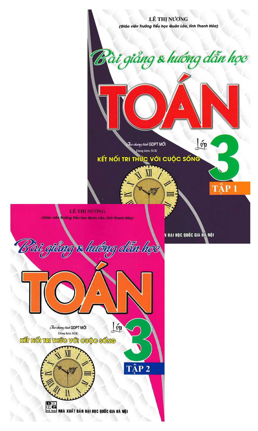 Sách tham khảo- Combo Bài Giảng & Hướng Dẫn Học Toán Lớp 3 - Tập 1+ Tập 2 _HA