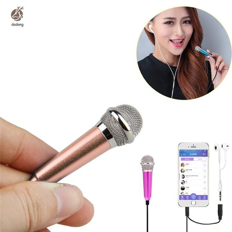 Mic hát Karaoke mini cho máy tính bảng iPhone Samsung Android