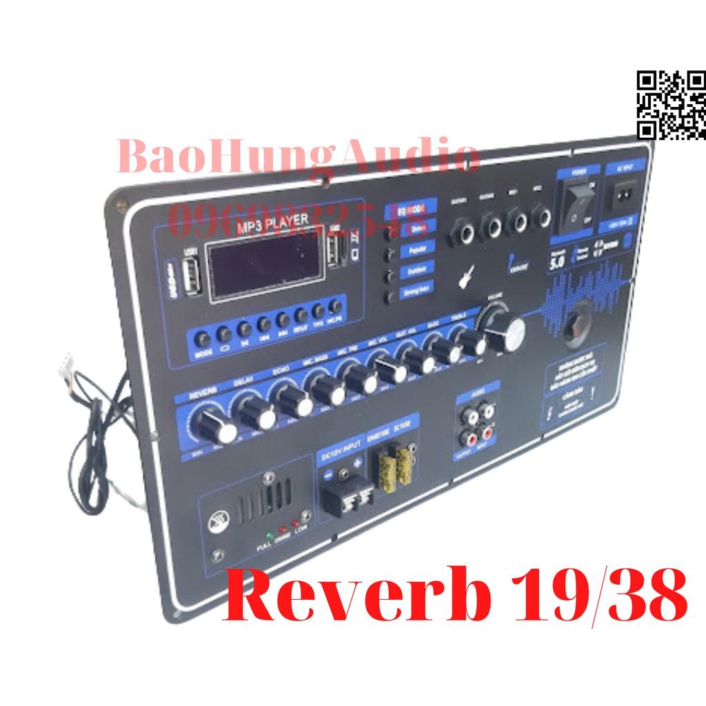 Bo mạch loa kéo reverb nguồn xuyến 19/38 chuyên lắp cho loa kẹo kéo công suất mạnh mẽ