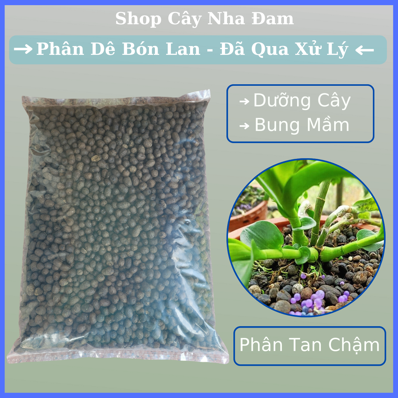 Phân Dê Bón Lan, Rau Sạch, Cây Cảnh Đã Qua Xử Lý