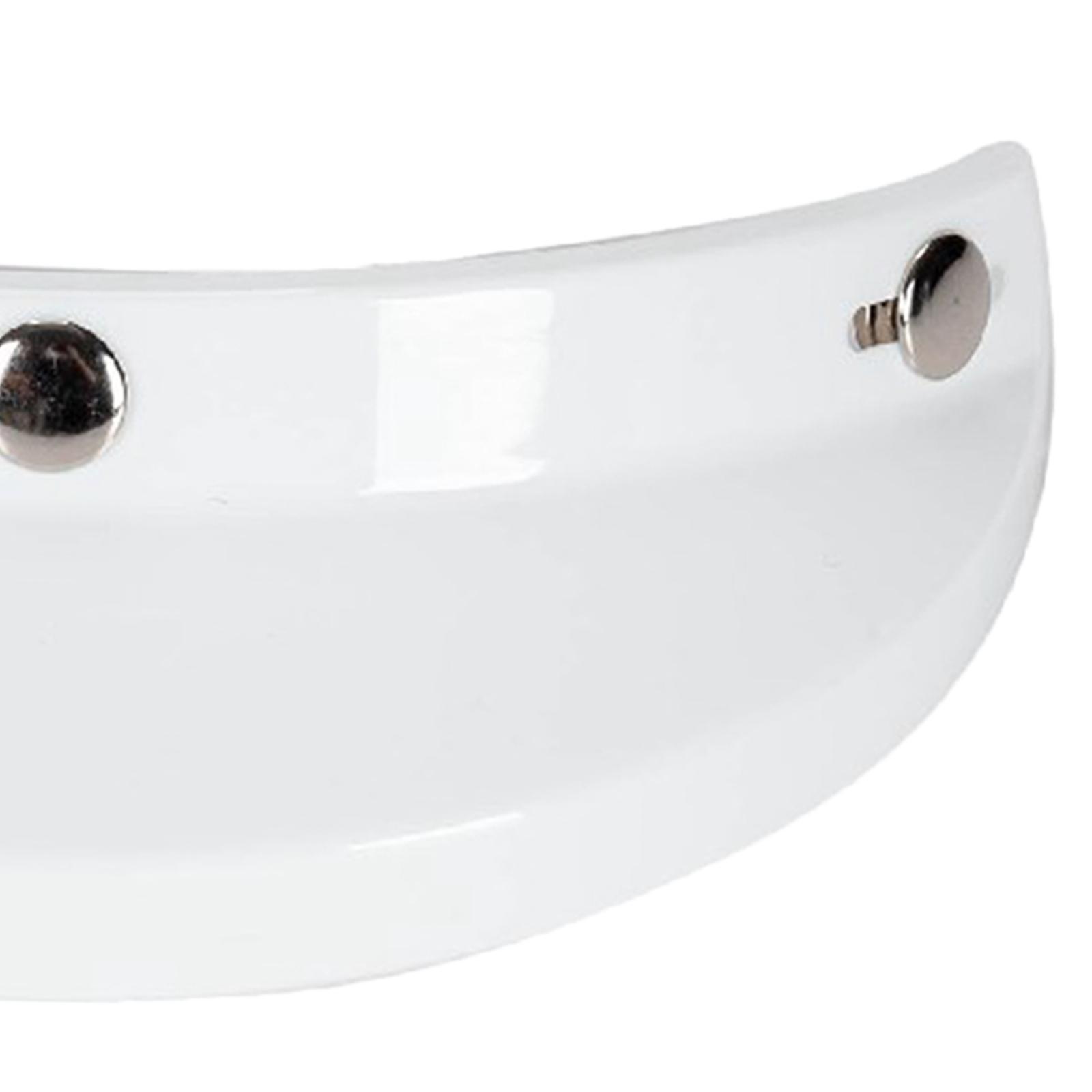 Visor 3 Snap for Helmets with 3 Buttons