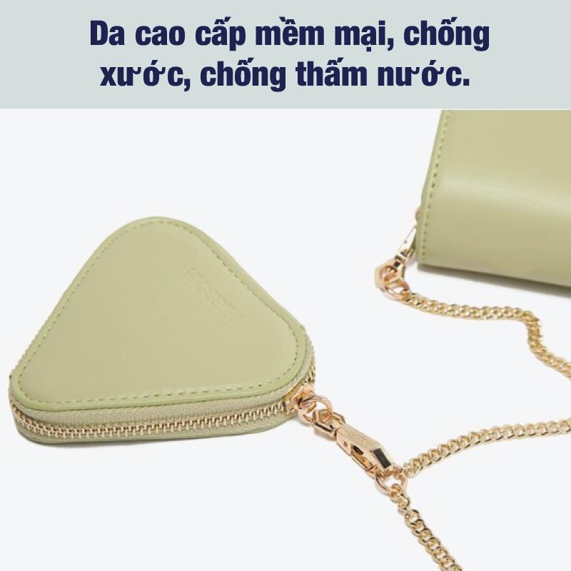 Túi Đeo Chéo Nữ Mini Thời Trang MICOCAH Nhỏ Gọn Dễ Thương Da Cao Cấp Cực Đẹp Đi Chơi Dự Tiệc Sang Trọng MC128 - Micocah