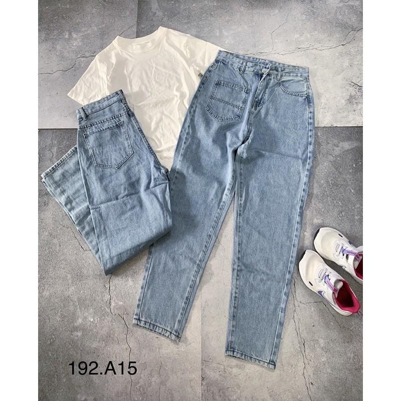 Quần baggy jean 1túi 192(xanh)