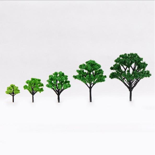 Mẫu mô hình cây xanh tán lá rộng họ xà cừ trang trí tiểu cảnh, sa bàn, DIY - mã TH