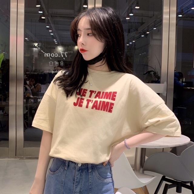 Áo thun tay lỡ form rộng